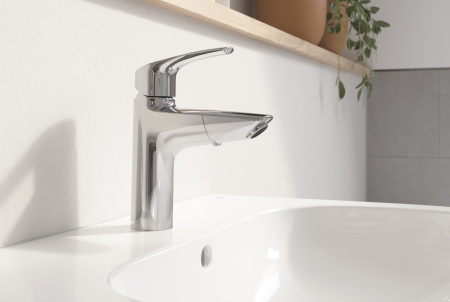 Смеситель для раковины с выдвижной лейкой Grohe Eurosmart 23976 003 (23976003) хром 